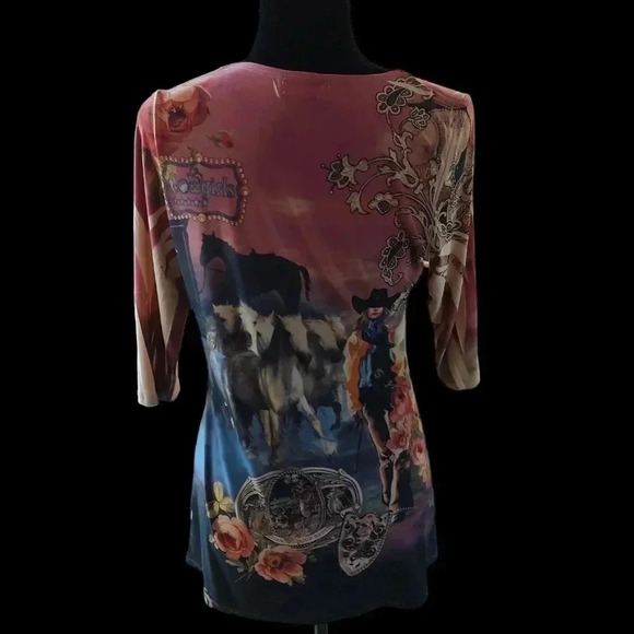 Fantazia cowgirl blouse - Picture 2 of 4